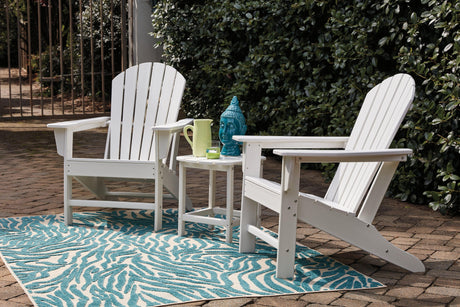 Sundown Treasure White Adirondack Chair - Ella Furniture