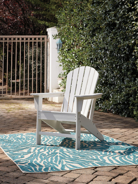 Sundown Treasure White Adirondack Chair - Ella Furniture