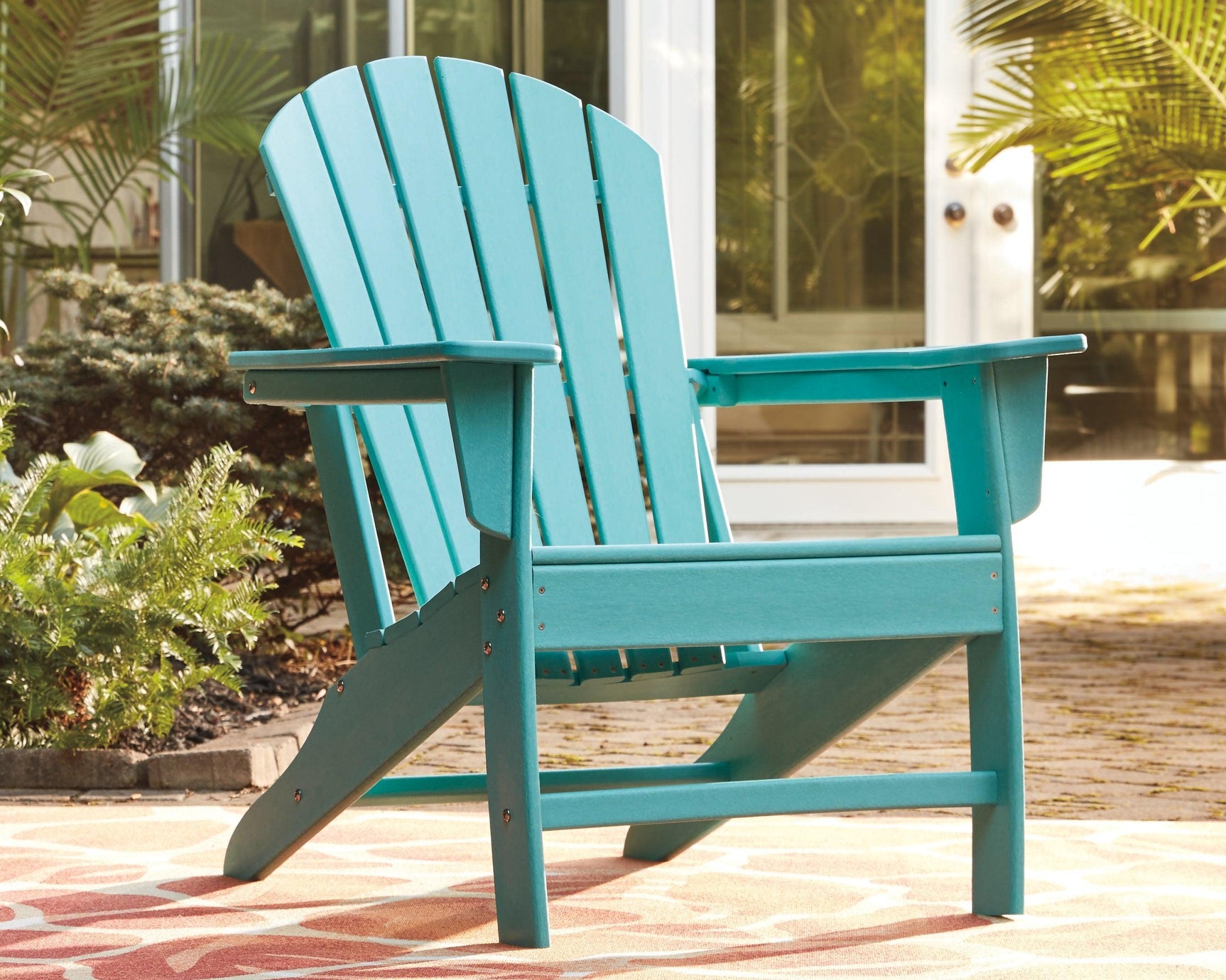 Sundown Treasure Turquoise Adirondack Chair - Ella Furniture