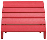 Sundown Treasure Red Ottoman - Ella Furniture