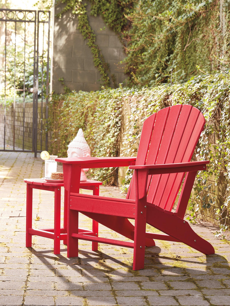 Sundown Treasure Red Adirondack Chair - Ella Furniture