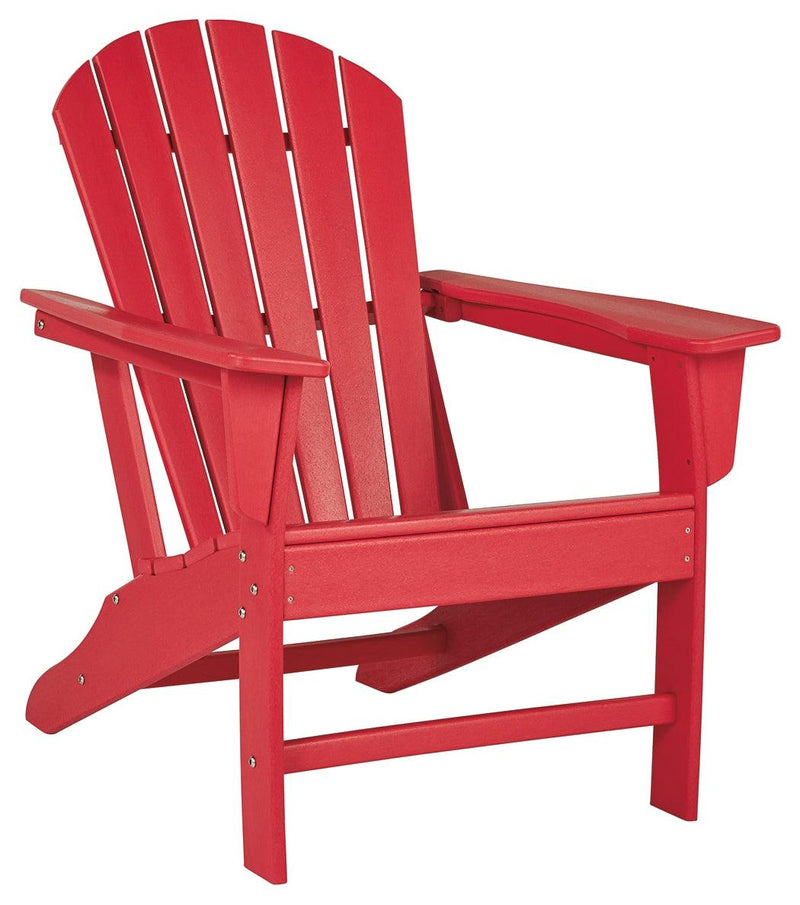 Sundown Treasure Red Adirondack Chair - Ella Furniture