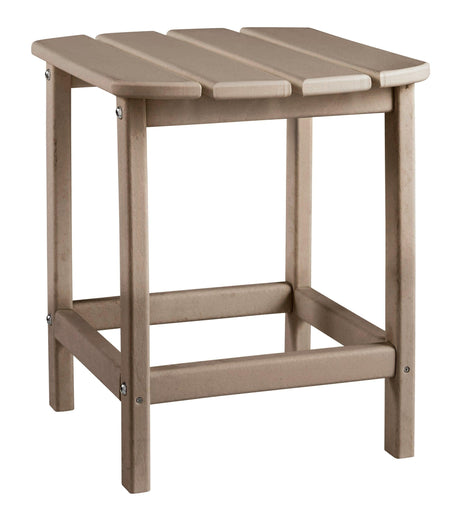 Sundown Treasure Driftwood End Table - Ella Furniture