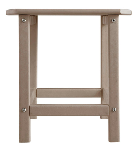 Sundown Treasure Driftwood End Table - Ella Furniture