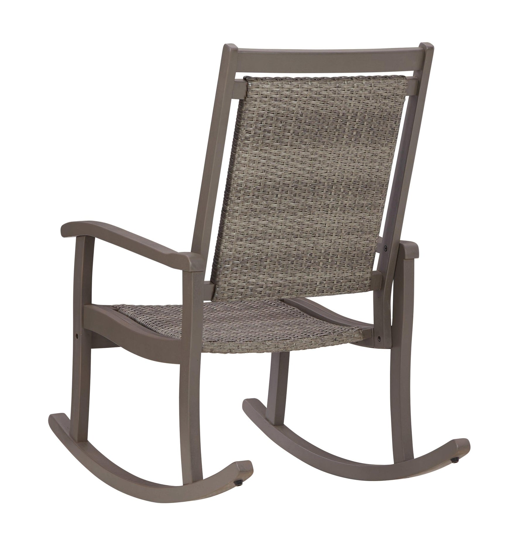 Emani Gray Rocking Chair - Ella Furniture