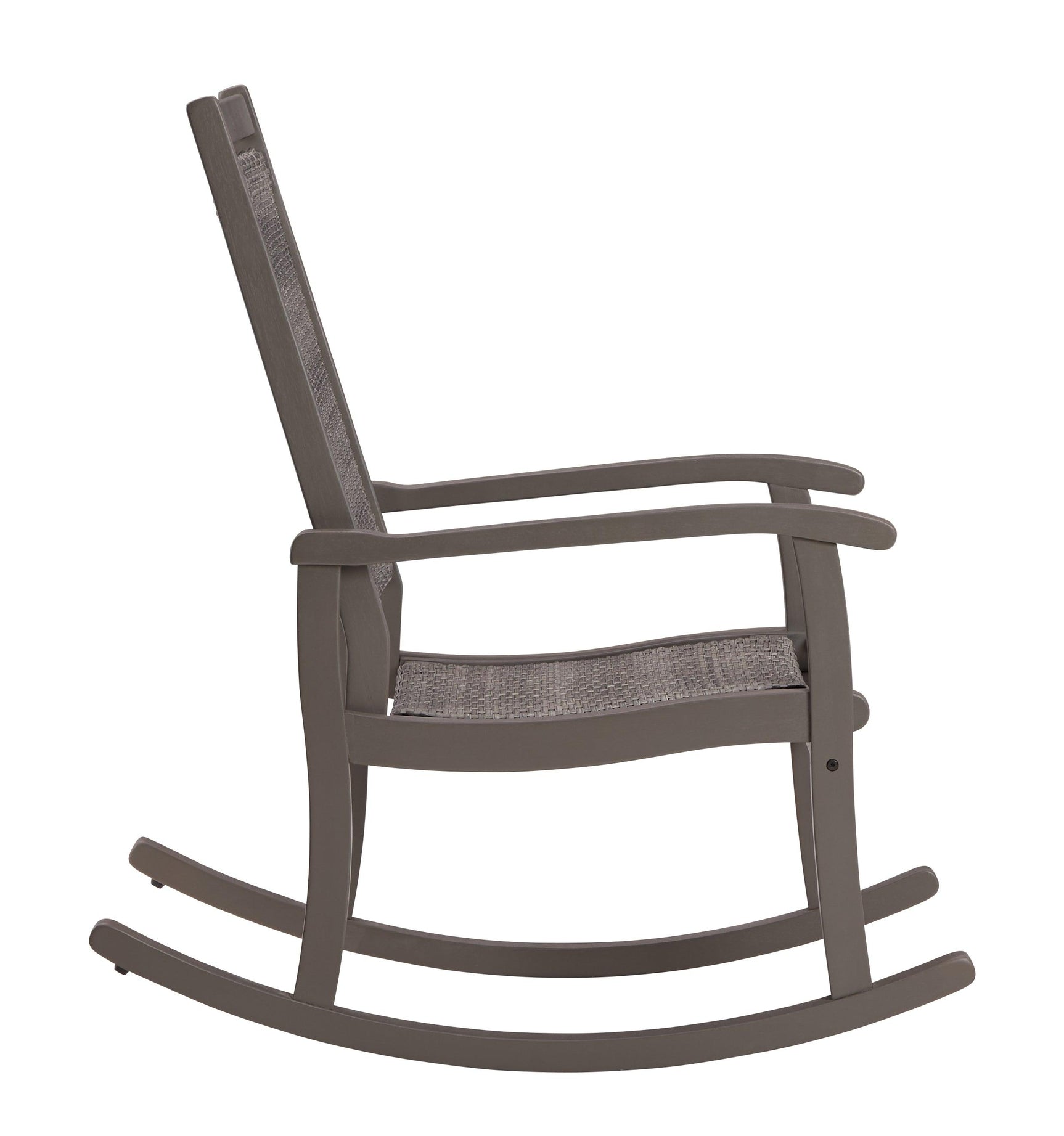 Emani Gray Rocking Chair - Ella Furniture