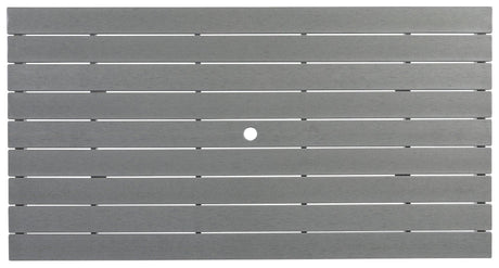 Transville Gray/white Outdoor Counter Height Dining Table P210-642 - Ella Furniture