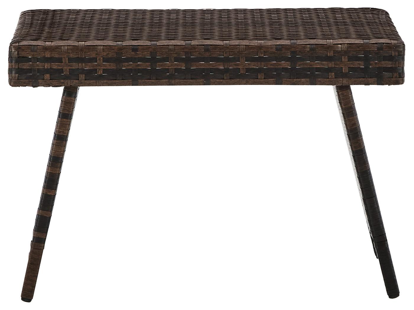 Kantana Brown End Table - Ella Furniture