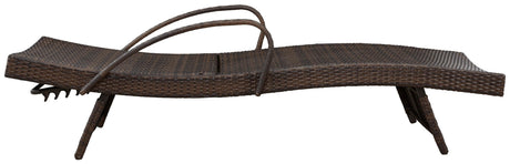 Kantana Brown Chaise Lounge (Set Of 2) - Ella Furniture