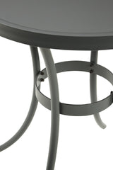 Crystal Breeze Gray 3-Piece Table And Chair Set - Ella Furniture