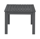 Fynnegan Gray Outdoor Loveseat With Table (Set Of 2) - Ella Furniture