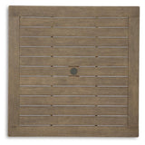 Aria Plains Brown Outdoor Dining Table - Ella Furniture