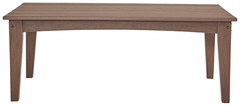 Emmeline Brown Outdoor Coffee Table