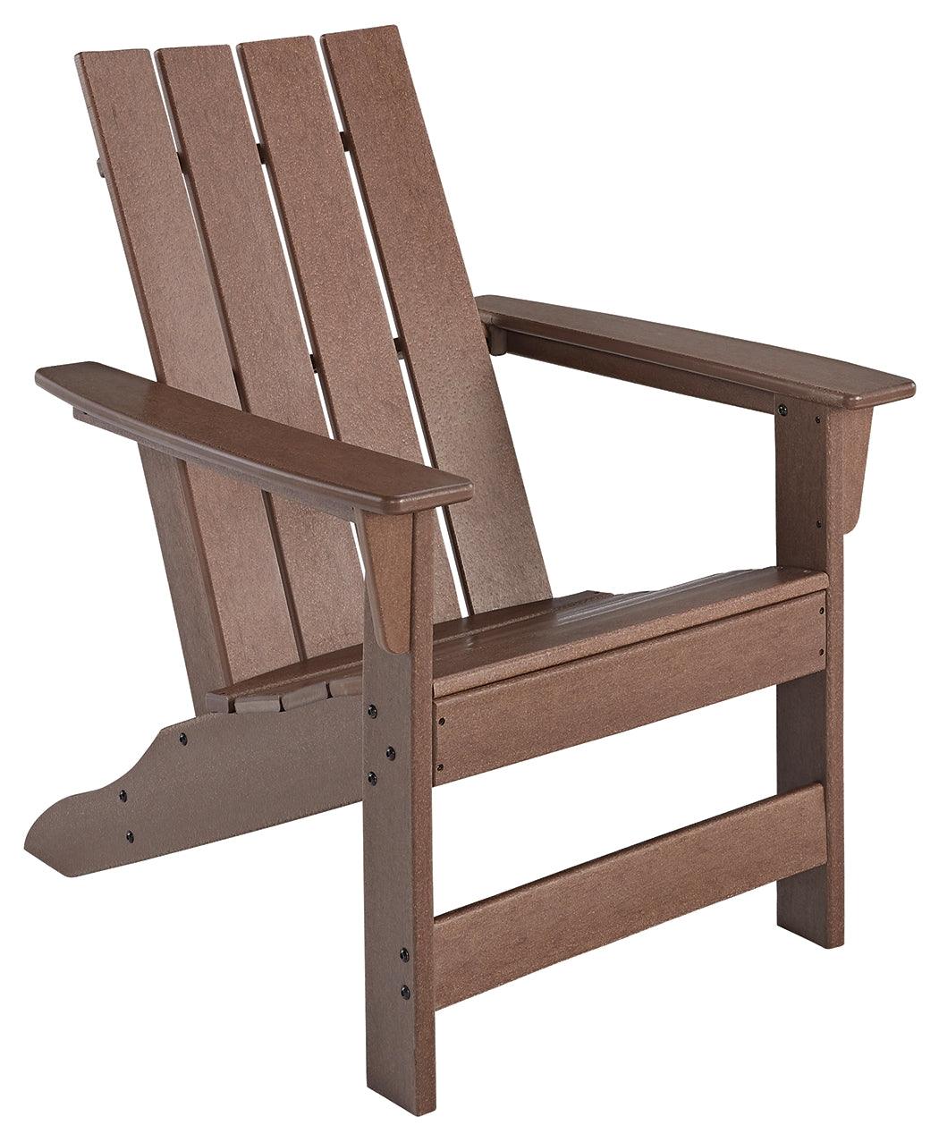 Emmeline Brown Adirondack Chair - Ella Furniture