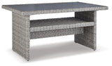 Naples Beach Light Gray Outdoor Multi-use Table - Ella Furniture
