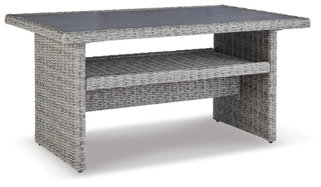 Naples Beach Light Gray Outdoor Multi-use Table - Ella Furniture