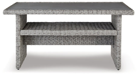 Naples Beach Light Gray Outdoor Multi-use Table - Ella Furniture