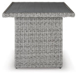 Naples Beach Light Gray Outdoor Multi-use Table - Ella Furniture