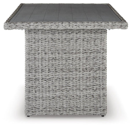 Naples Beach Light Gray Outdoor Multi-use Table - Ella Furniture