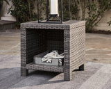 Salem Beach Gray End Table - Ella Furniture