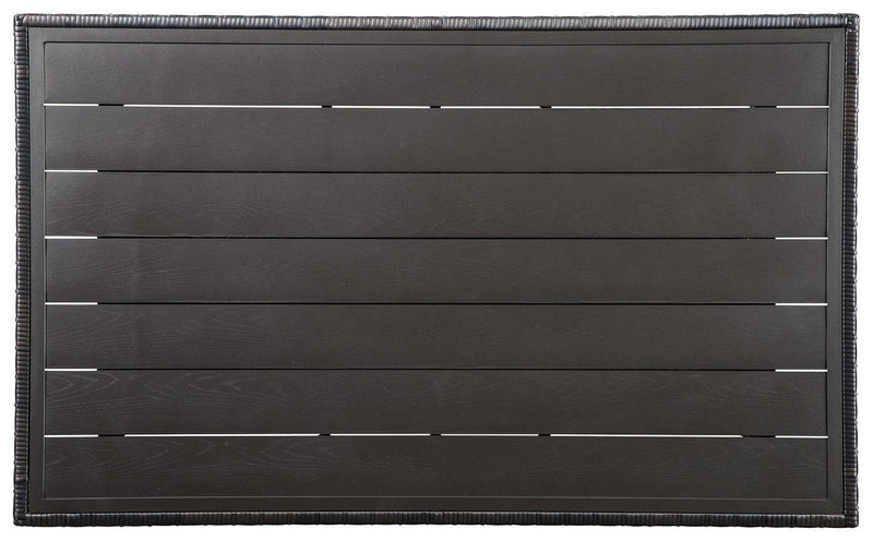 Easy Isle Dark Brown/beige Multi-use Table