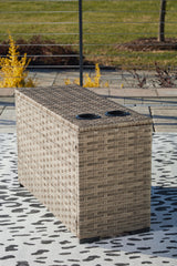 Calworth Beige Outdoor Console - Ella Furniture