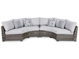 Harbor Court Gray 2-Piece Outdoor Sectional - Ella Furniture