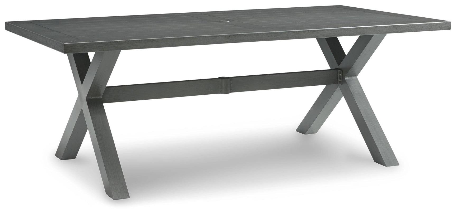 Elite Park Gray Outdoor Dining Table - Ella Furniture