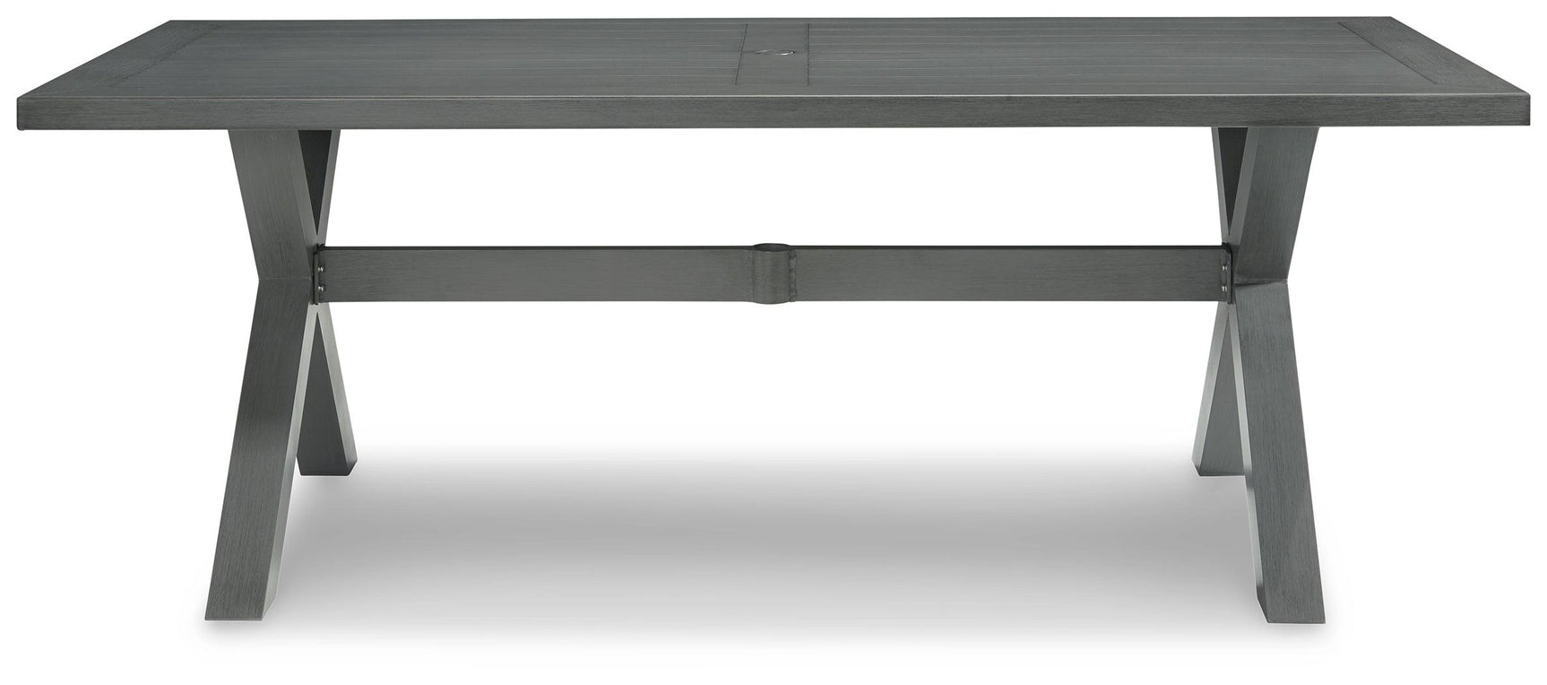 Elite Park Gray Outdoor Dining Table - Ella Furniture