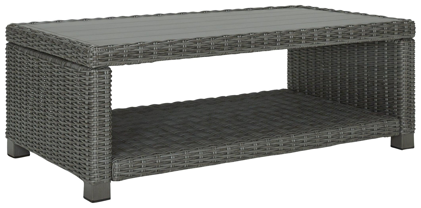 Elite Park Gray Outdoor Coffee Table - Ella Furniture