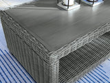 Elite Park Gray Outdoor Coffee Table - Ella Furniture