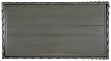 Elite Park Gray Outdoor Coffee Table - Ella Furniture