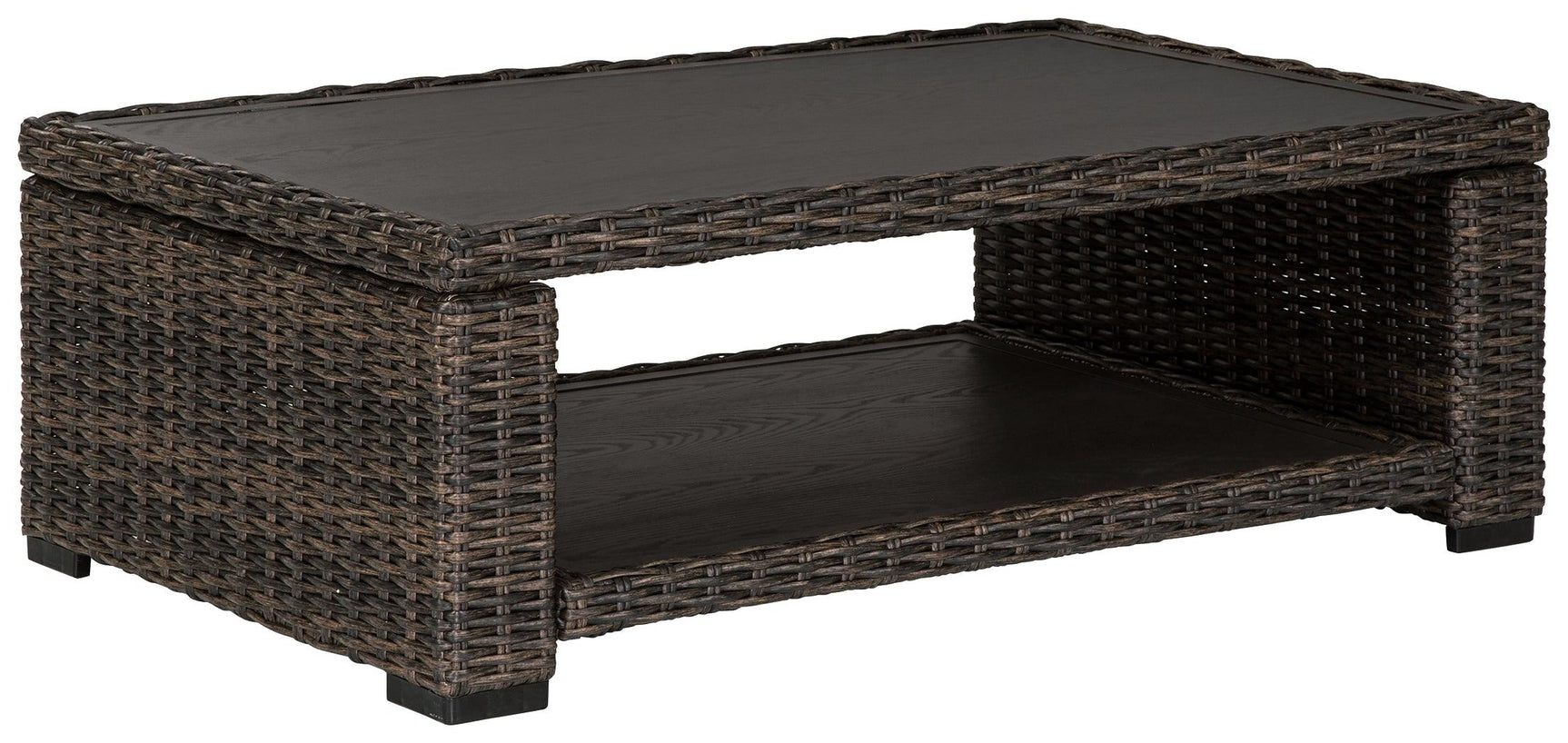 Grasson Lane Brown Coffee Table - Ella Furniture