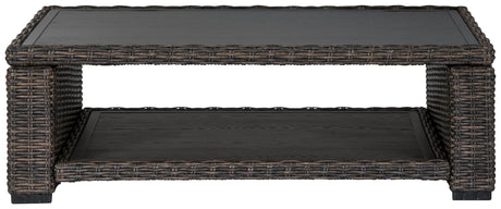 Grasson Lane Brown Coffee Table - Ella Furniture