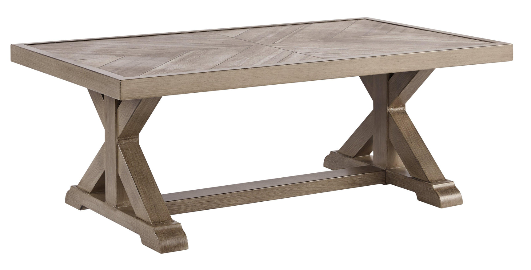 Beachcroft Beige Coffee Table - Ella Furniture