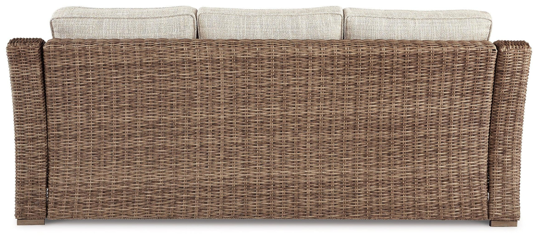 Beachcroft Beige Sofa With Cushion - Ella Furniture