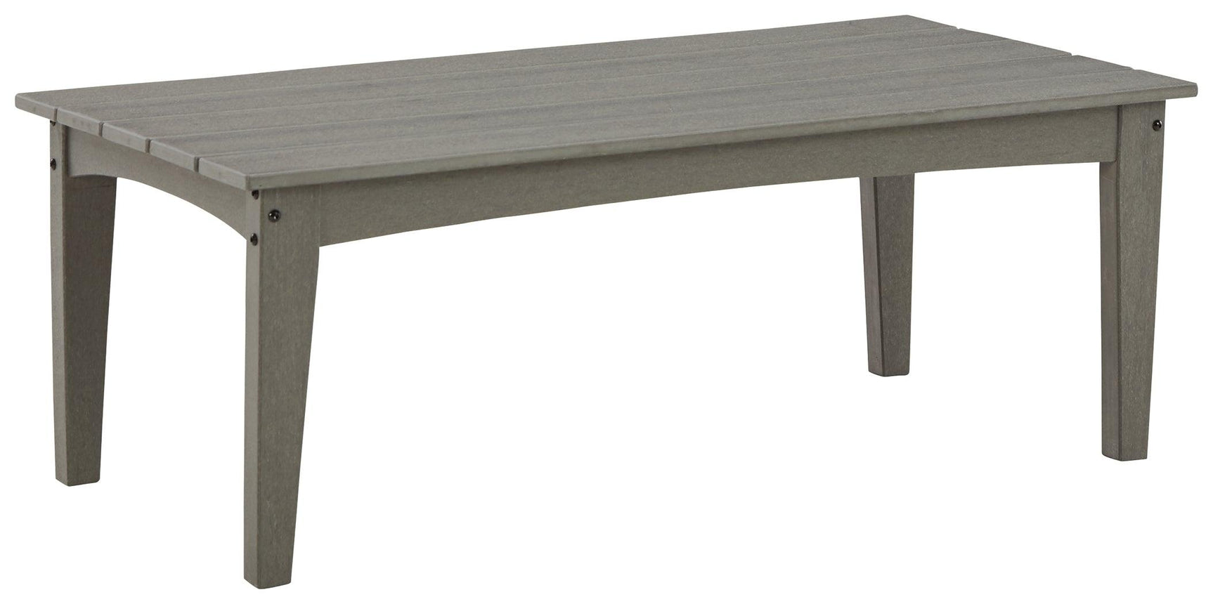 Visola Gray Outdoor Coffee Table - Ella Furniture