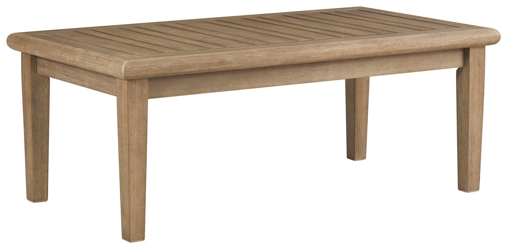 Gerianne Grayish Brown Coffee Table - Ella Furniture