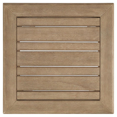 Gerianne Grayish Brown End Table - Ella Furniture