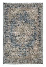 South Blue/beige 8' X 10' Rug - Ella Furniture