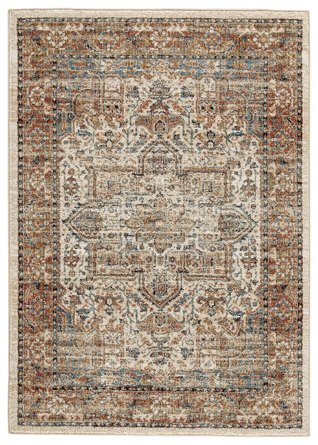 Jirair Multi 5'3" X 7' Rug - Ella Furniture