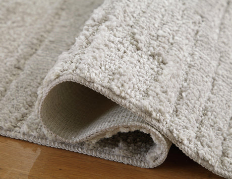 Ivygail Gray 5' X 7' Rug - Ella Furniture