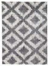 Junette Cream/gray 5'3" X 7'3" Rug - Ella Furniture