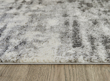 Gerdie Cream/gray 5'3" X 7'3" Rug - Ella Furniture