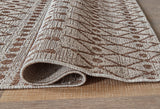 Dubot Tan/brown/white 7'10" X 10'2" Rug - Ella Furniture