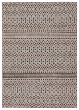 Dubot Tan/brown/white 7'10" X 10'2" Rug - Ella Furniture