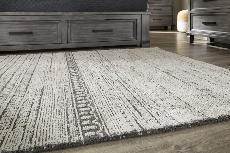 Wimgrove Taupe/charcoal 5' X 7' Rug