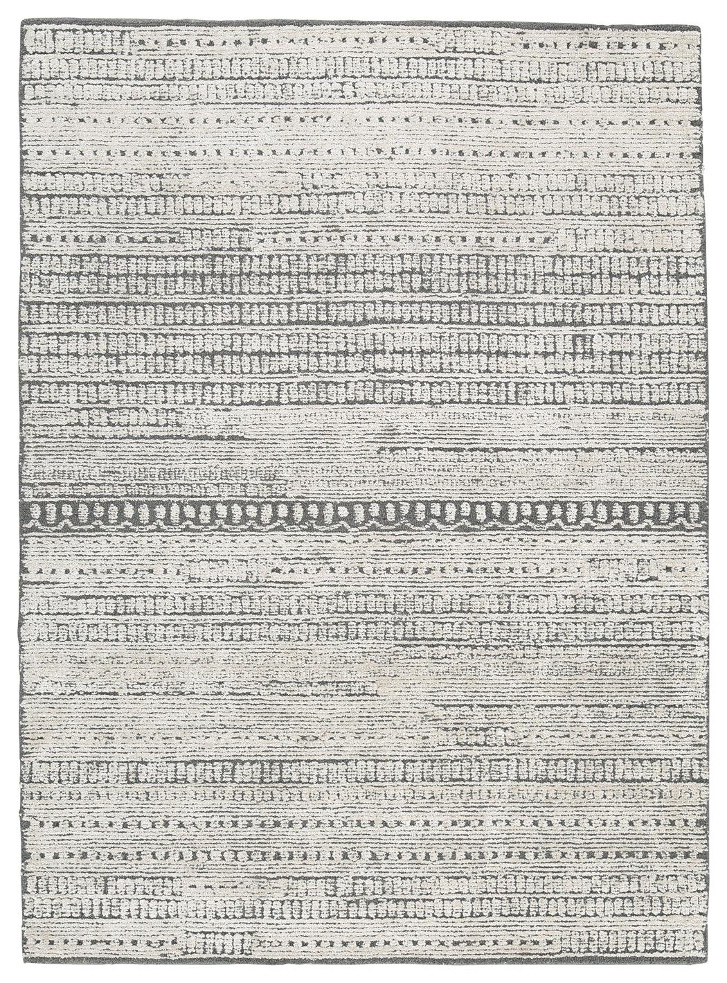 Wimgrove Taupe/charcoal 7'8" X 10' Rug - Ella Furniture