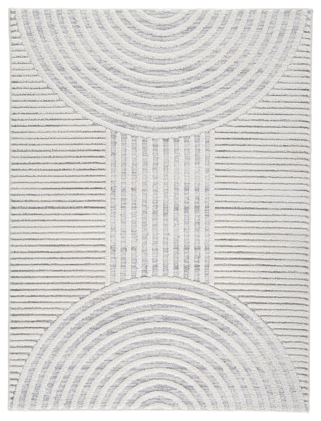 Lambworth Gray/cream 7'10" X 10' Rug - Ella Furniture