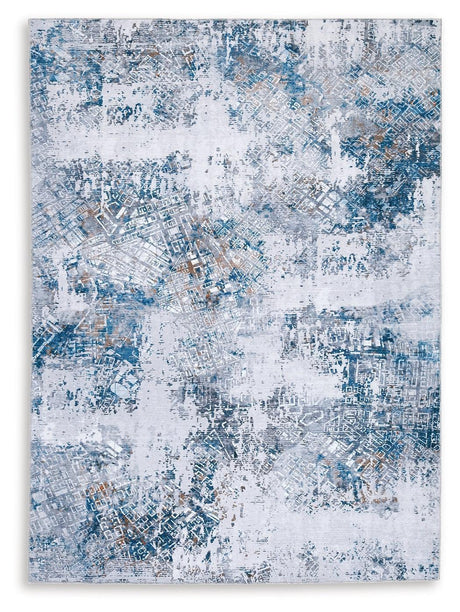 Garyard Multi 5' X 7' Rug - Ella Furniture